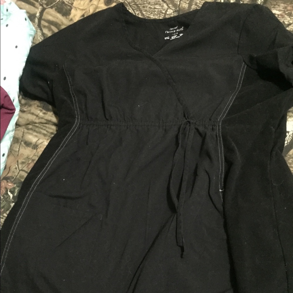 Cherokee maternity scrub top